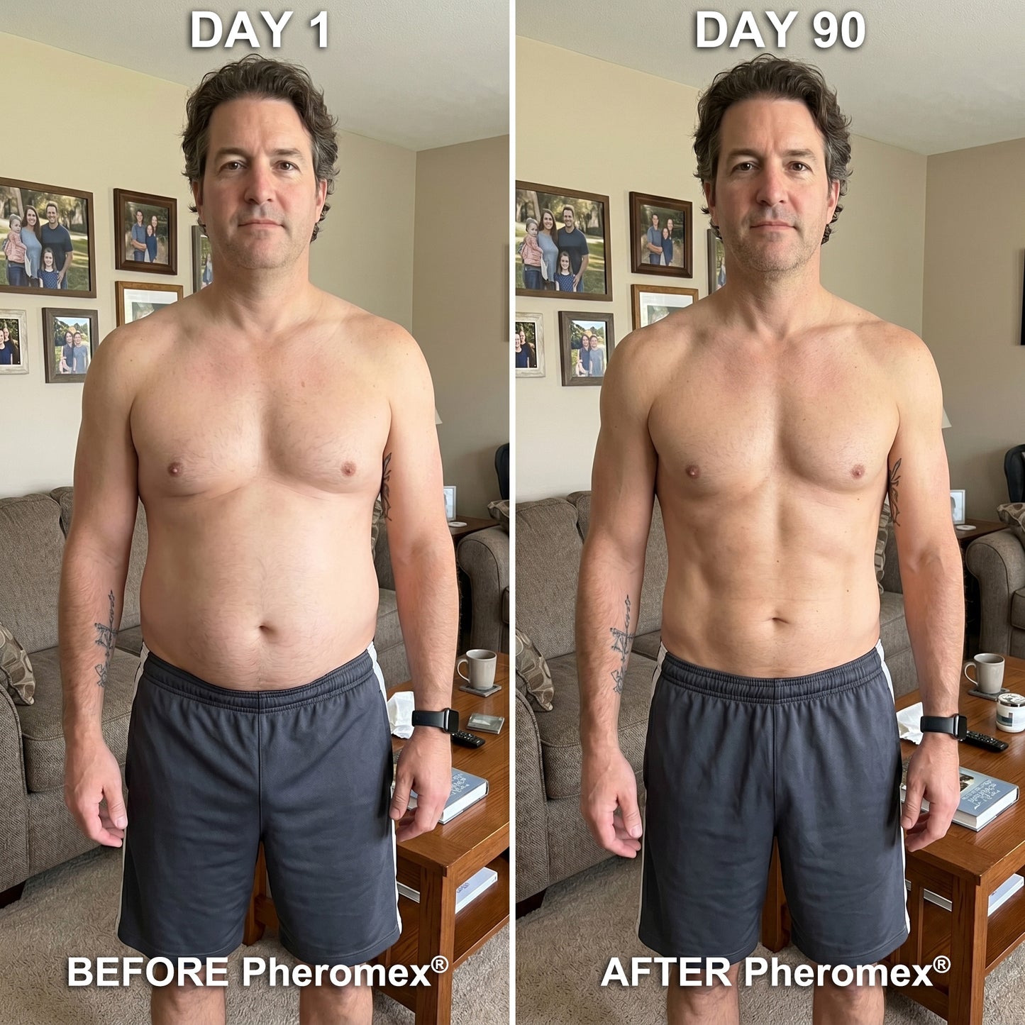 Pheromex® 🔥Thermo Peptide Body Scilpting Oil Chest & Core Firming Treatment