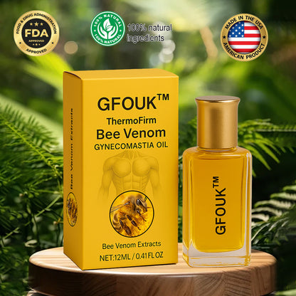 GFOUK™ ThermoFirm Bee Venom Gynecomastia Oil