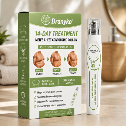 🎁80%OFF🦌Dranyko® 14-Day Men's Chest Contouring Roll-On
