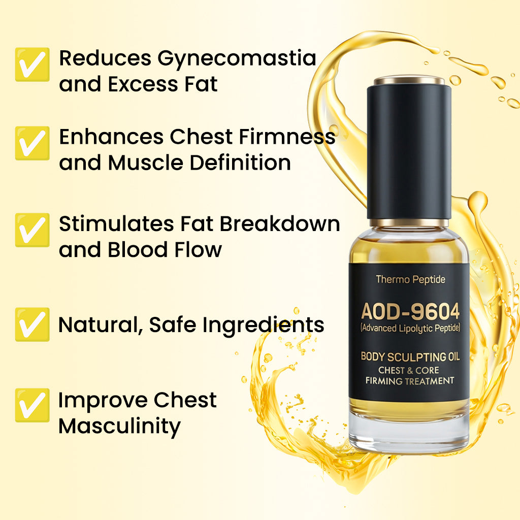 Pheromex® 🔥Thermo Peptide Body Scilpting Oil Chest & Core Firming Treatment